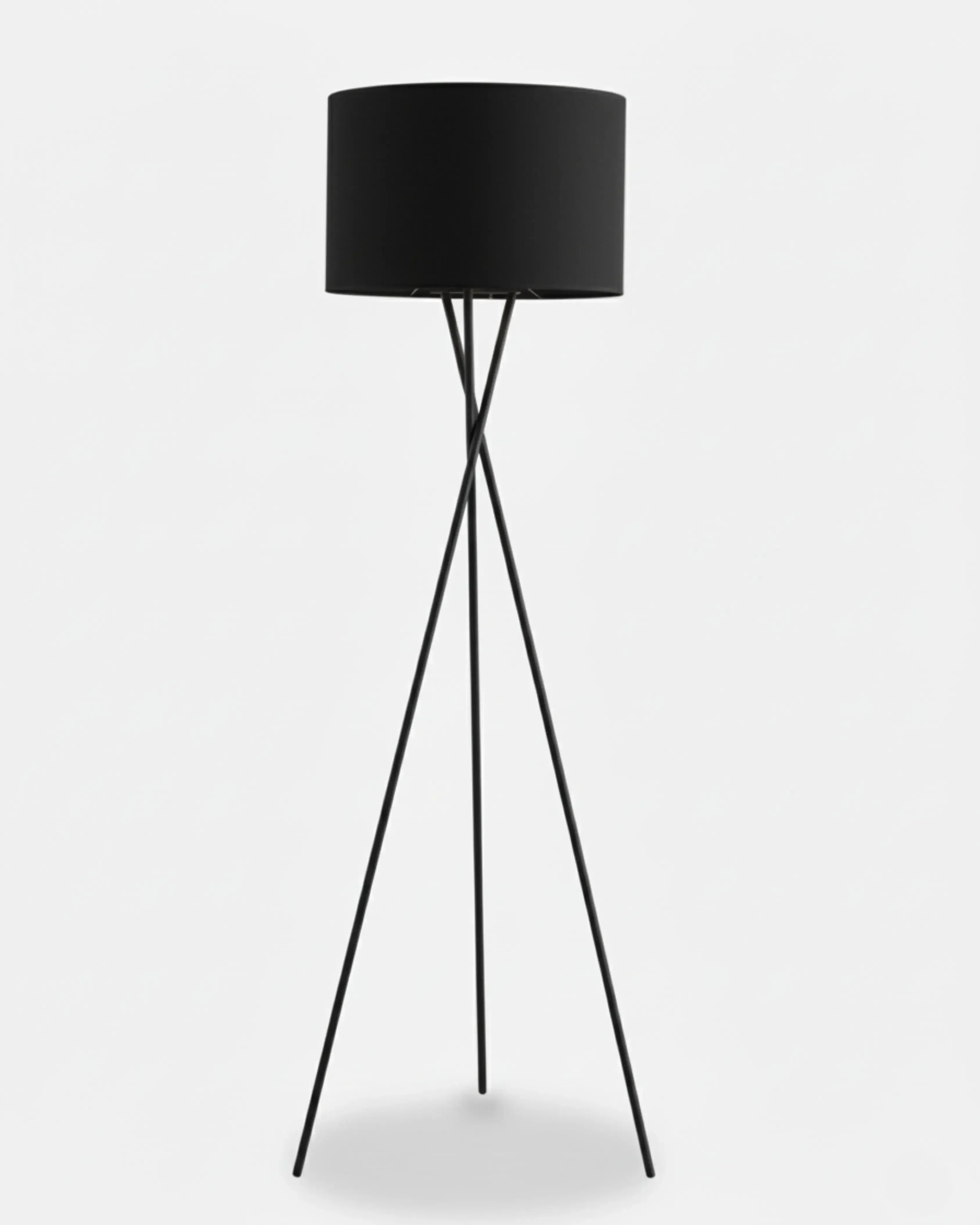 Floor Lamp Brass and Glass Globe | Noma