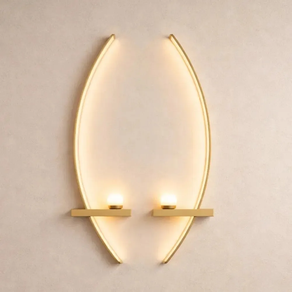 Wall Sconce Modern Curved LED | Raylume