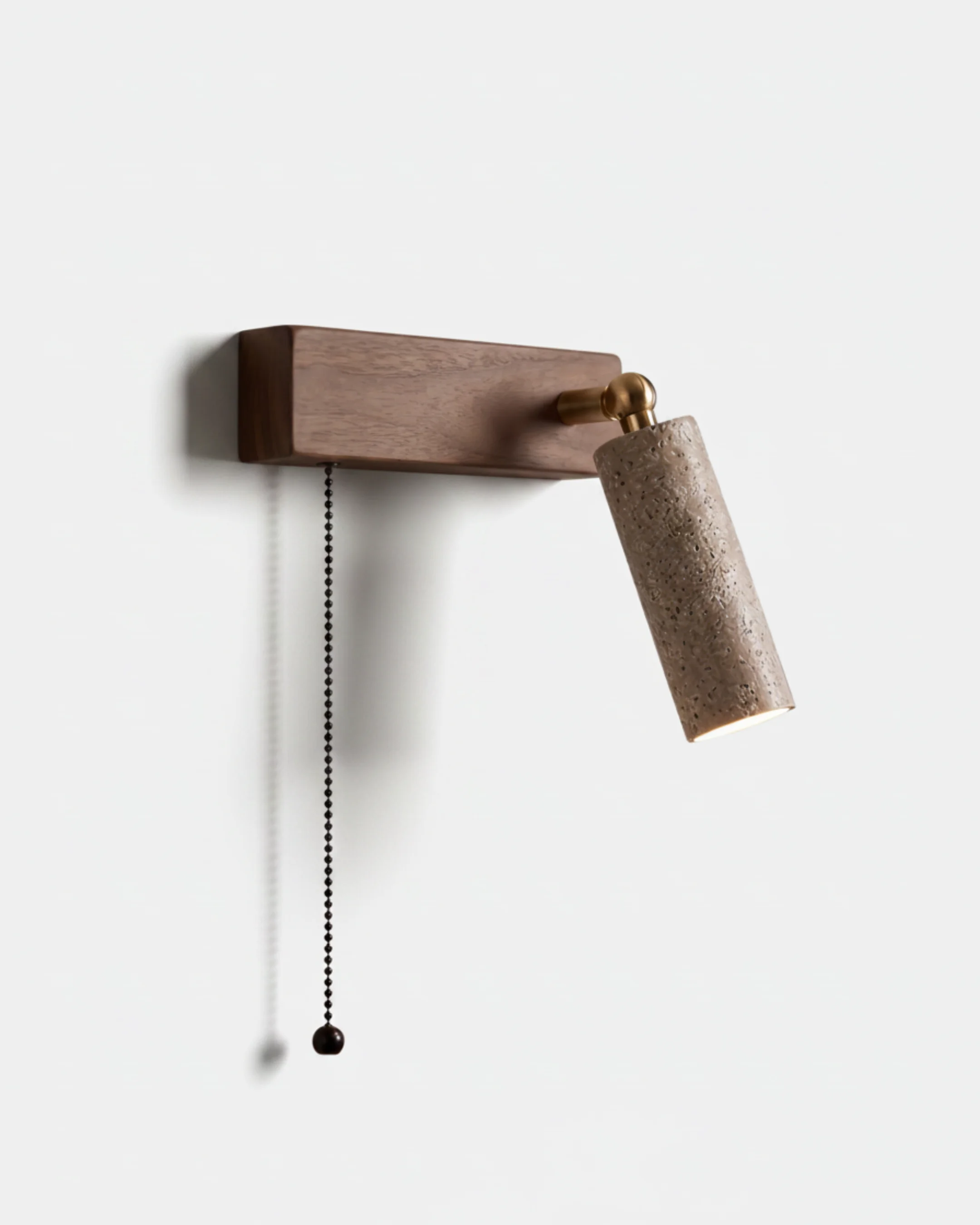 Wall Sconce Travertine Adjustable Reading Light | Talos