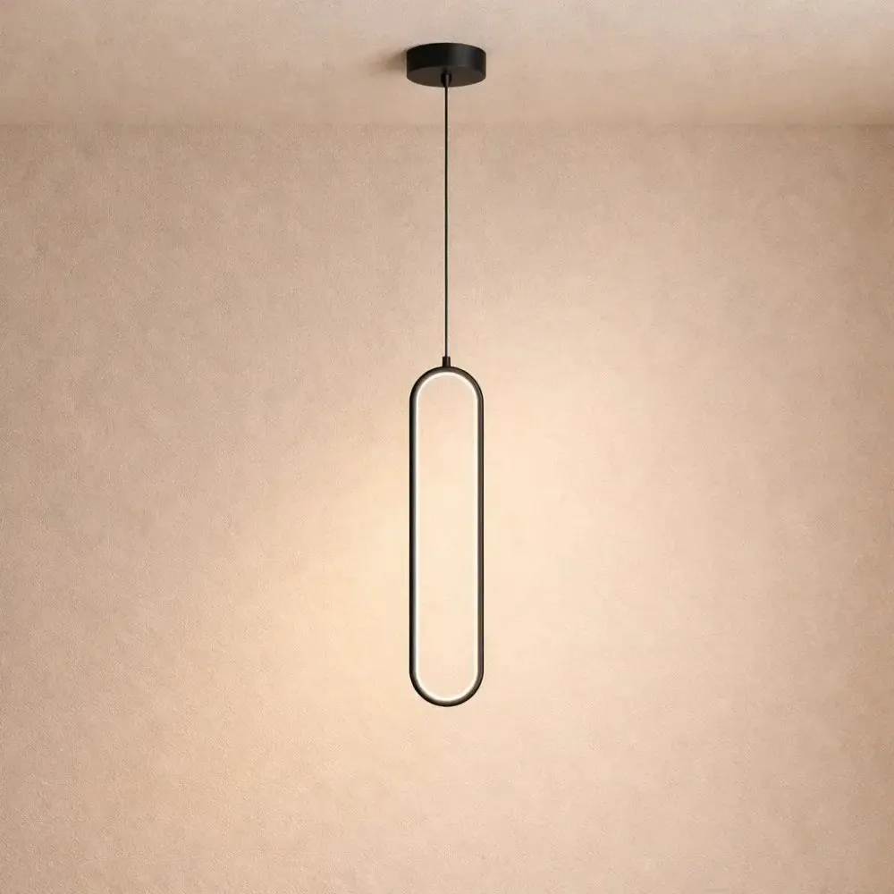 Pendant Light Slender Aluminum Line | Aurvyn