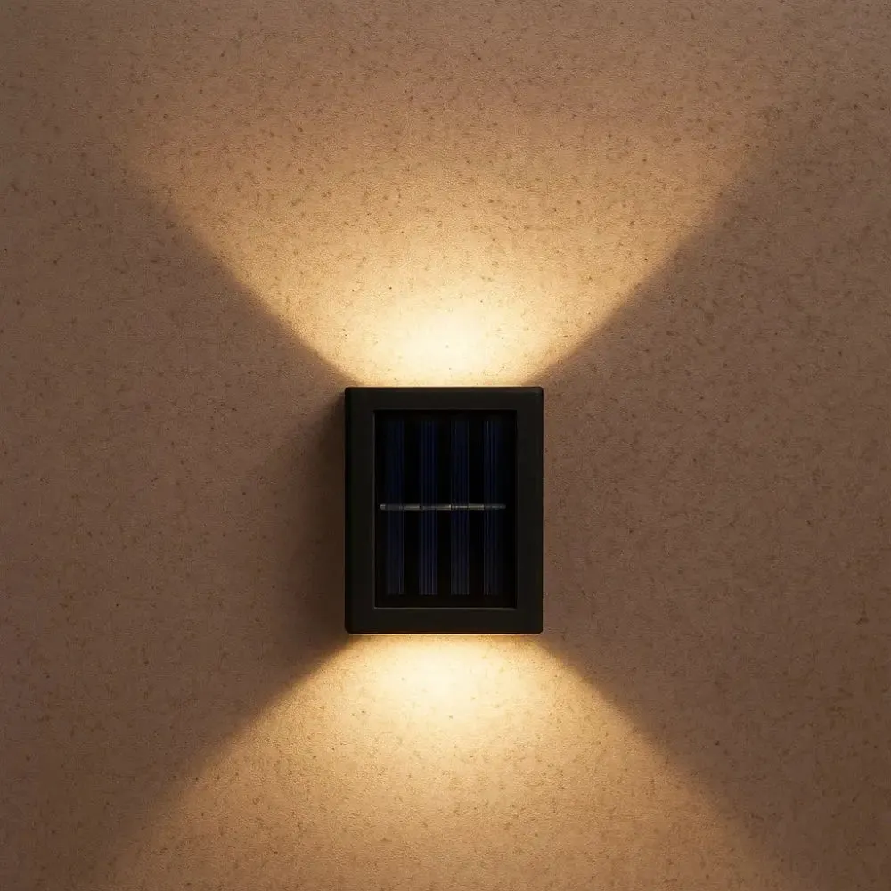 Outdoor Solar Wall Light Dual Beam | Solarbeam