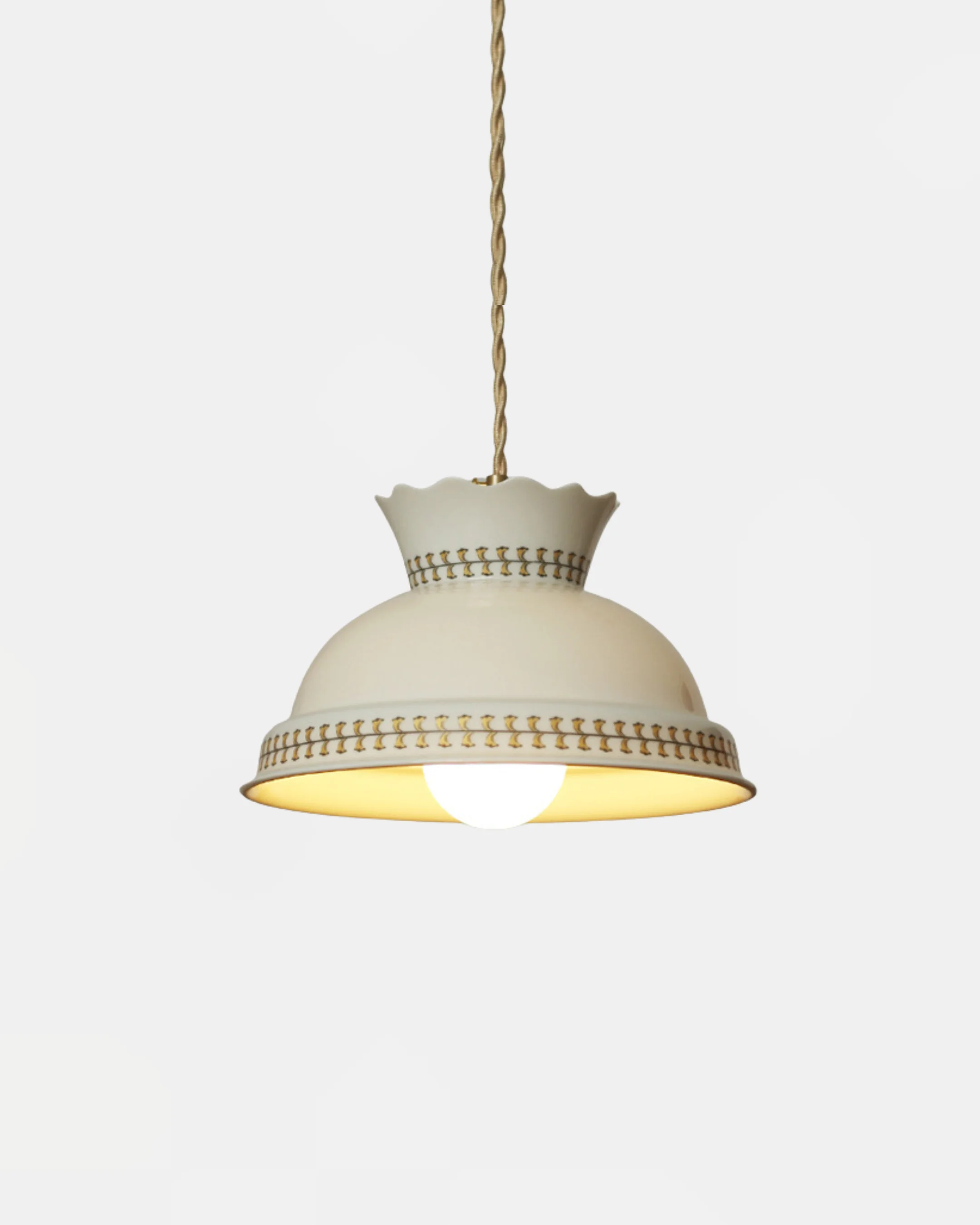Pendant Light Ceramic Bell Shade | Godia