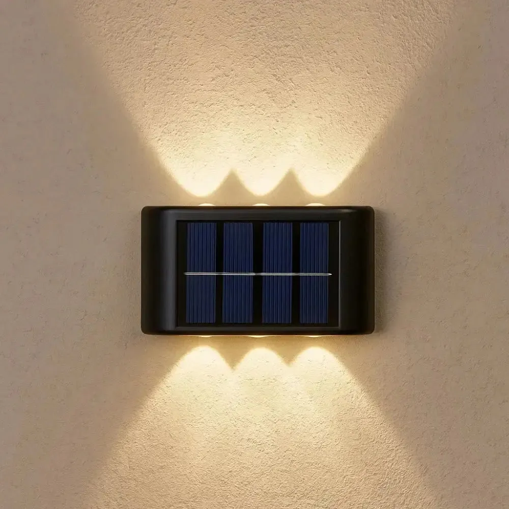 Outdoor Wall Light Solar Up Down Beam | Lumora