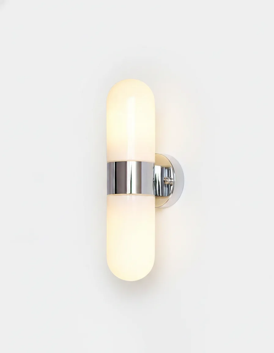 Wall Sconce Opal Glass Capsule | Nava