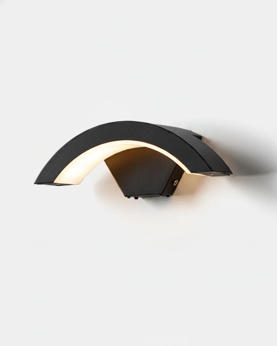 Outdoor Wall Light Aluminum Arch | Yaltui