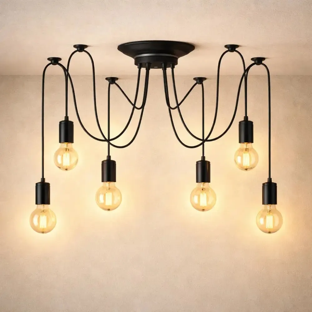 Pendant Light Iron Vintage Workshop | Nocteria
