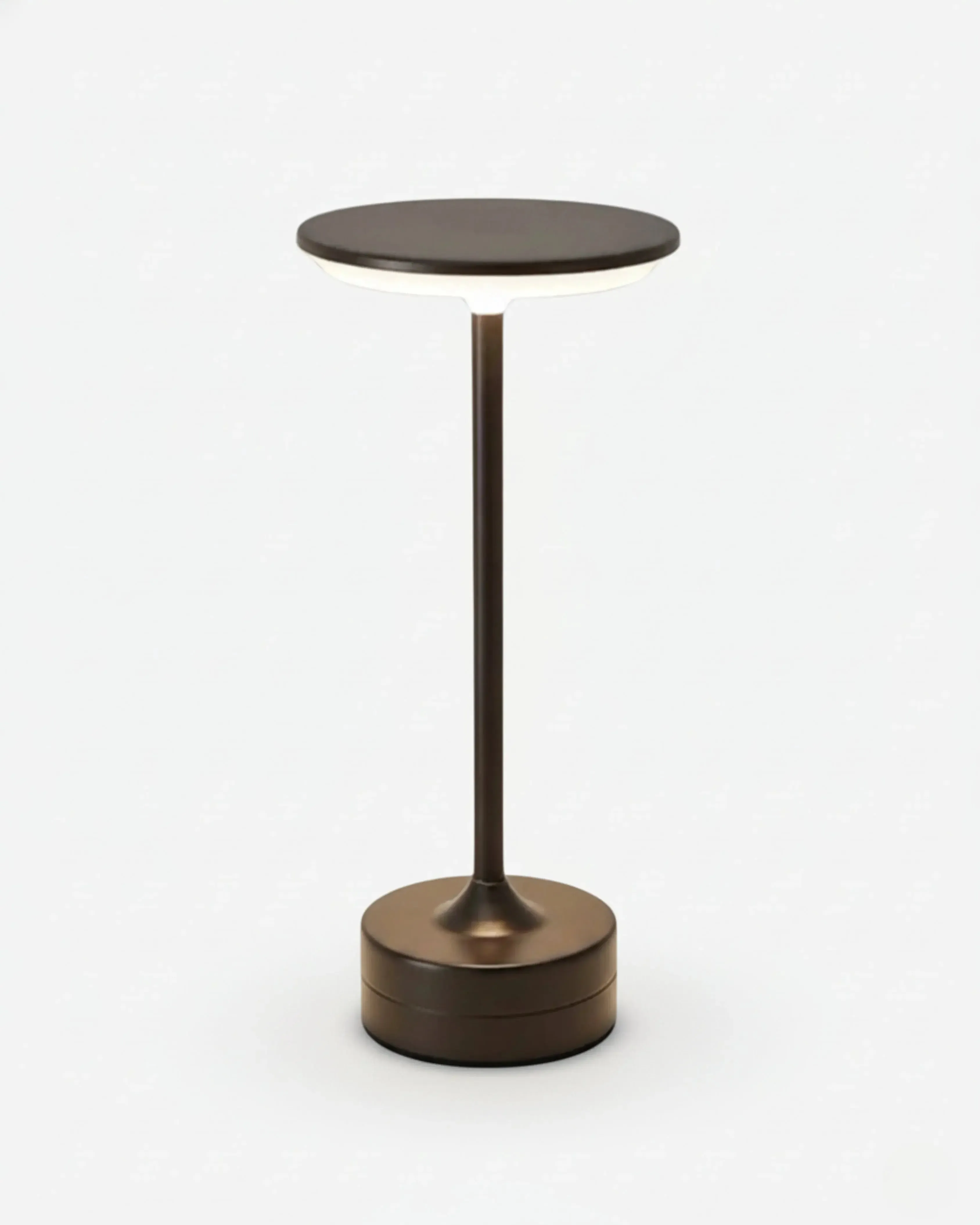Cordless Table Lamp Metal Rechargeable LED | Lora