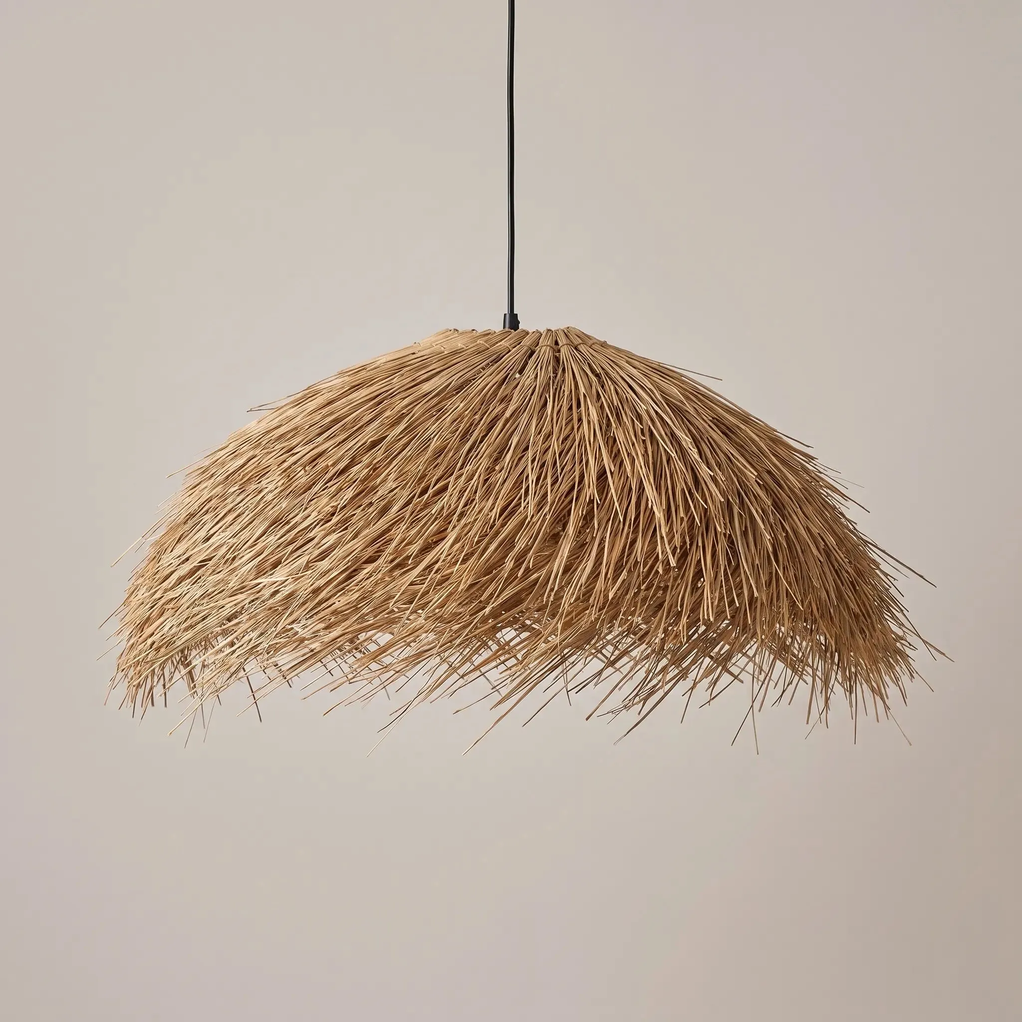 Pendant Light Rattan Woven Dome | Wabéa