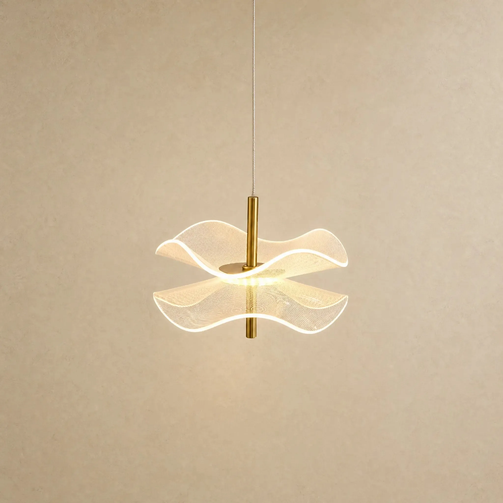 Pendant Light Acrylic Flower | Ninfélis