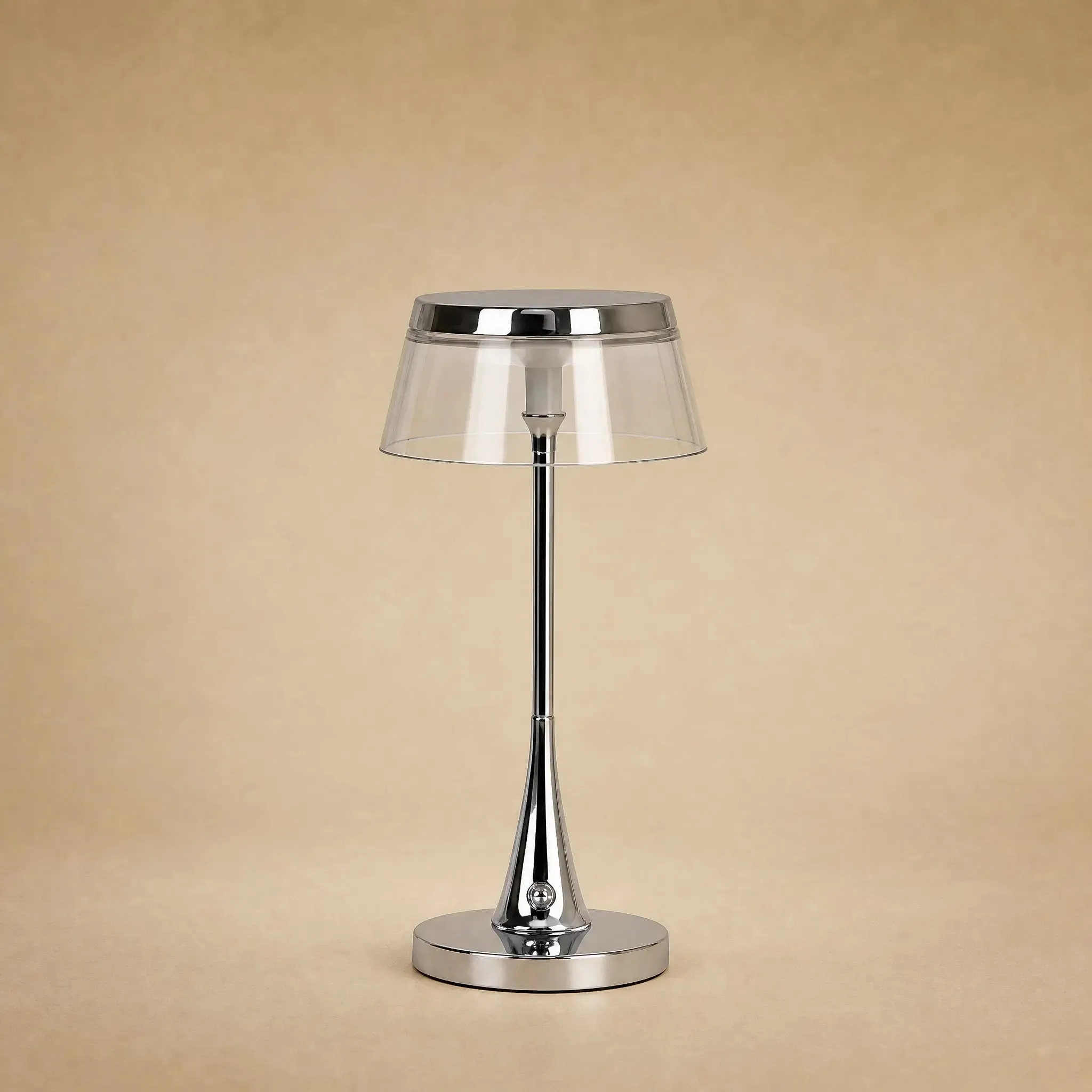 Cordless Lamp Chrome Touch | Sévali