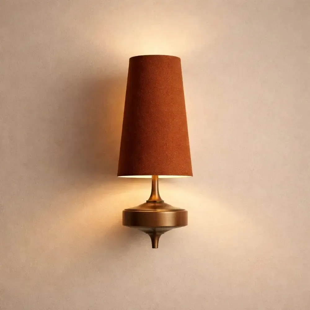 Wall Sconce Fabric Shade | Solméra