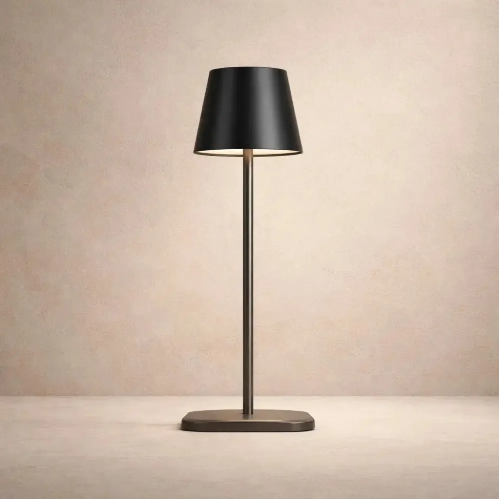 Cordless Table Lamp Aluminum | Lysora