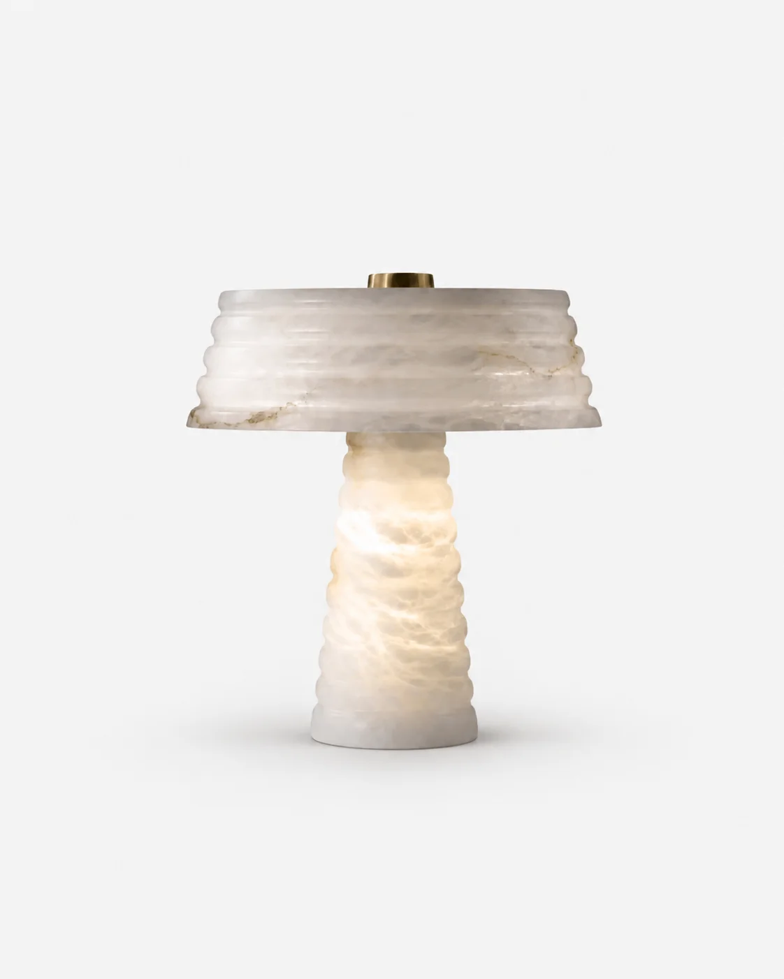 Table Lamp Alabaster Block | Bolza