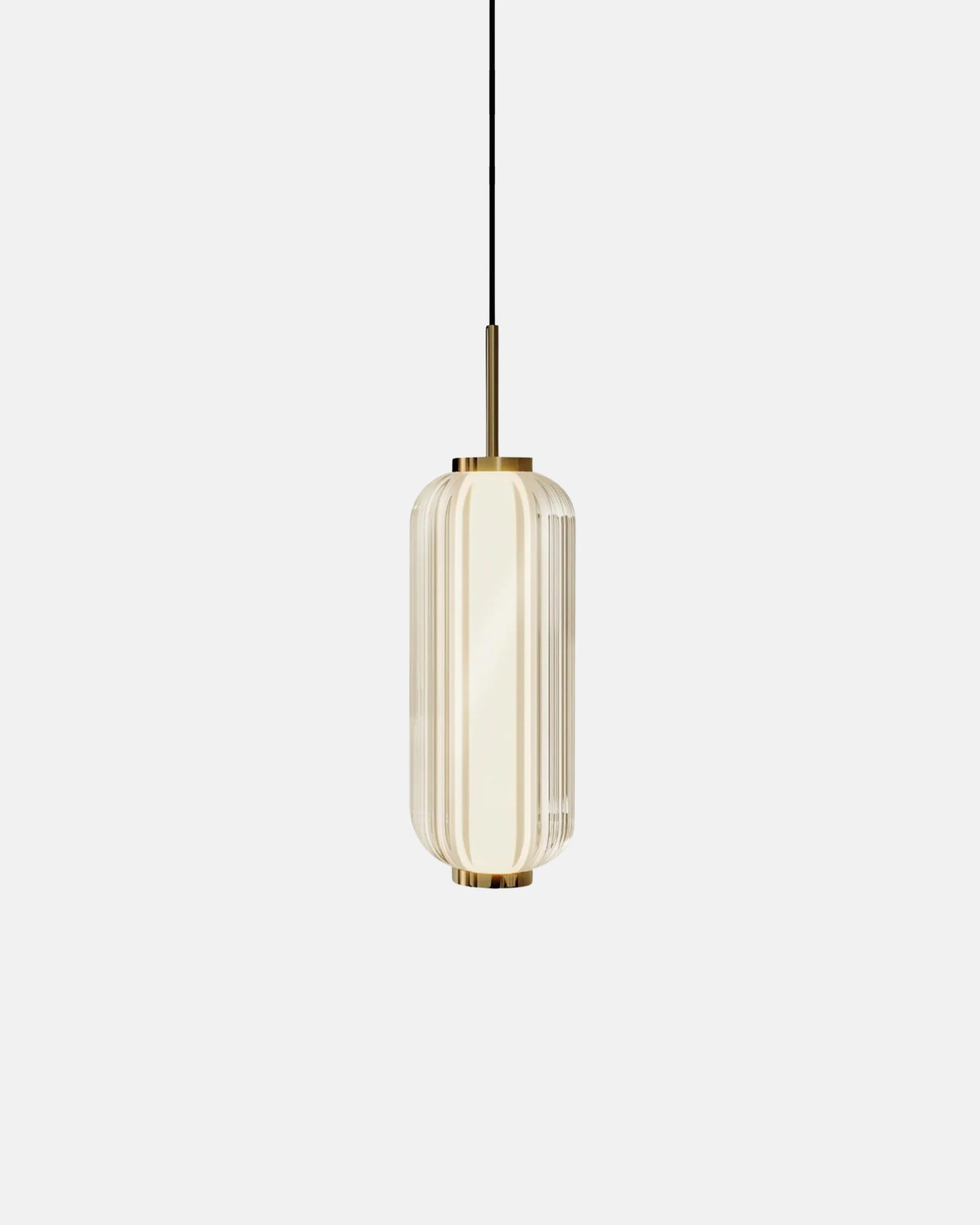 Pendant Light Glass Cylindrical Column | Hardyo
