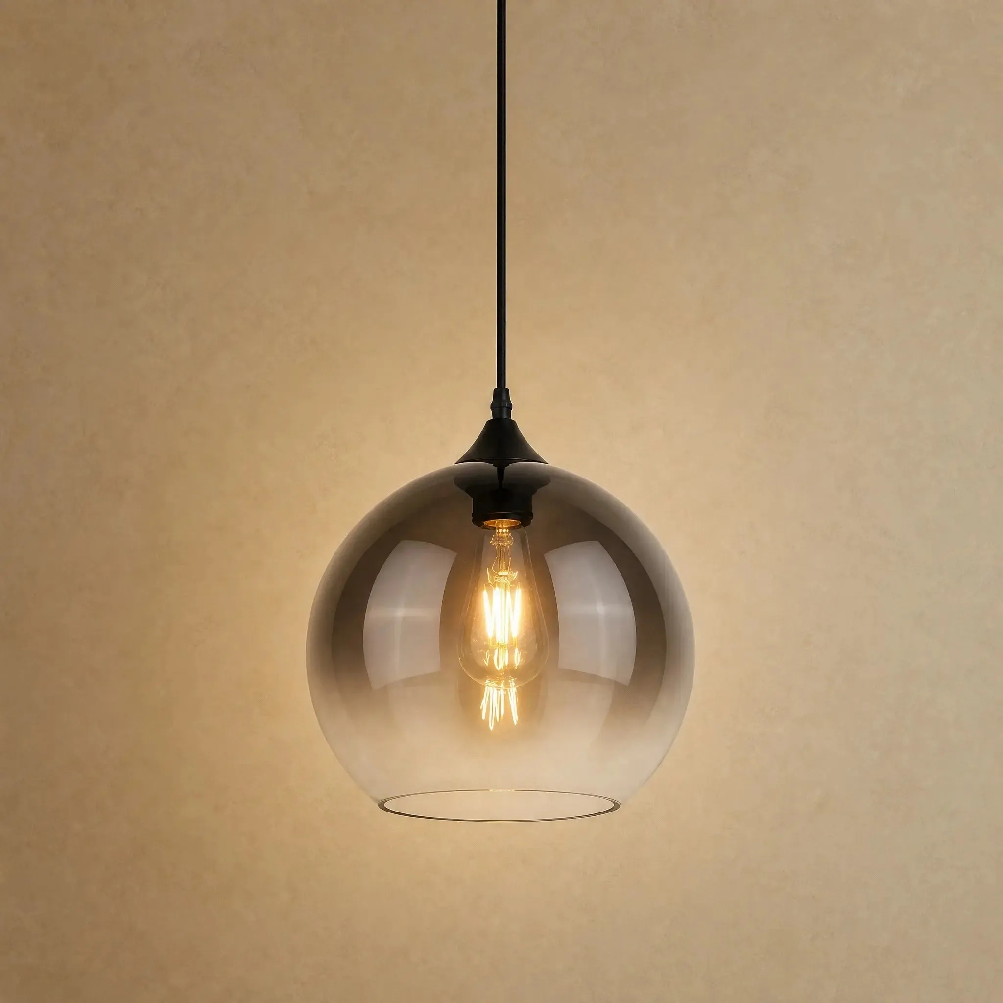 Pendant Light Glass Gradient Globe | Iridana