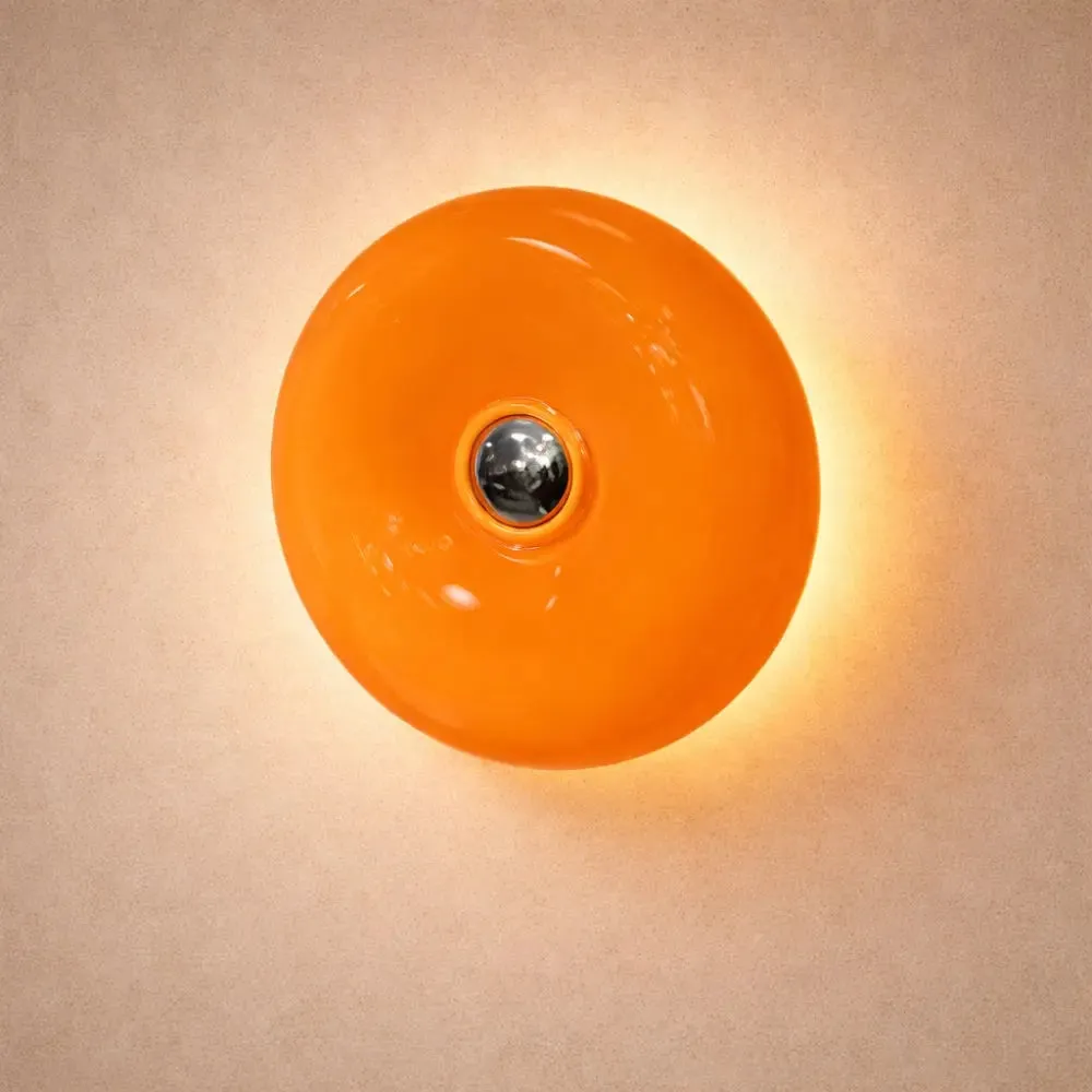 Wall Sconce Frosted Glass Pebble | Tactéa