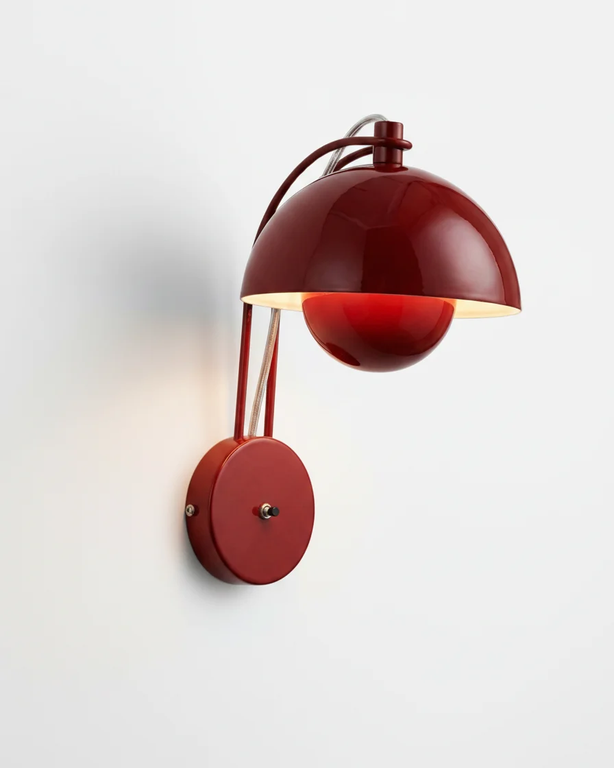 Wall Sconce Lacquered Iron Dome | Odani