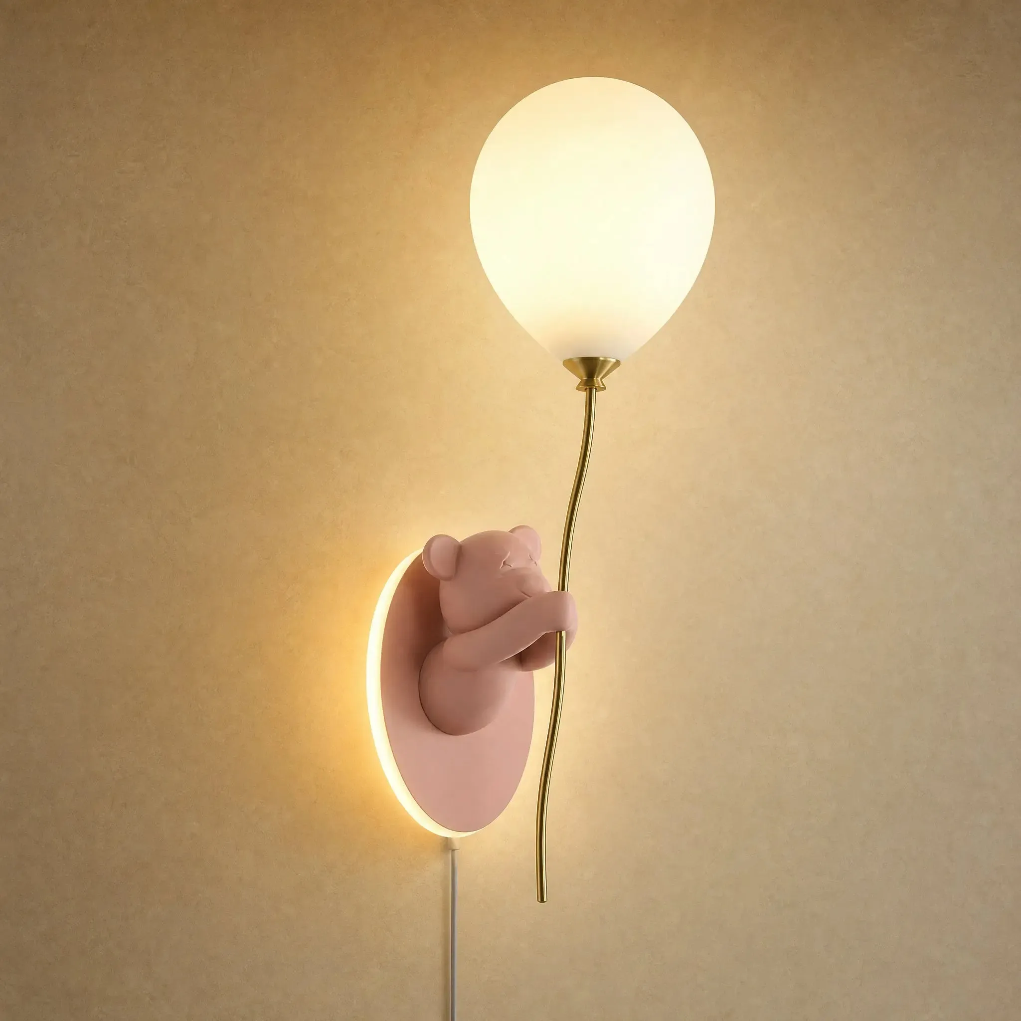 Wall Sconce Glass Bear Balloon | Orséa