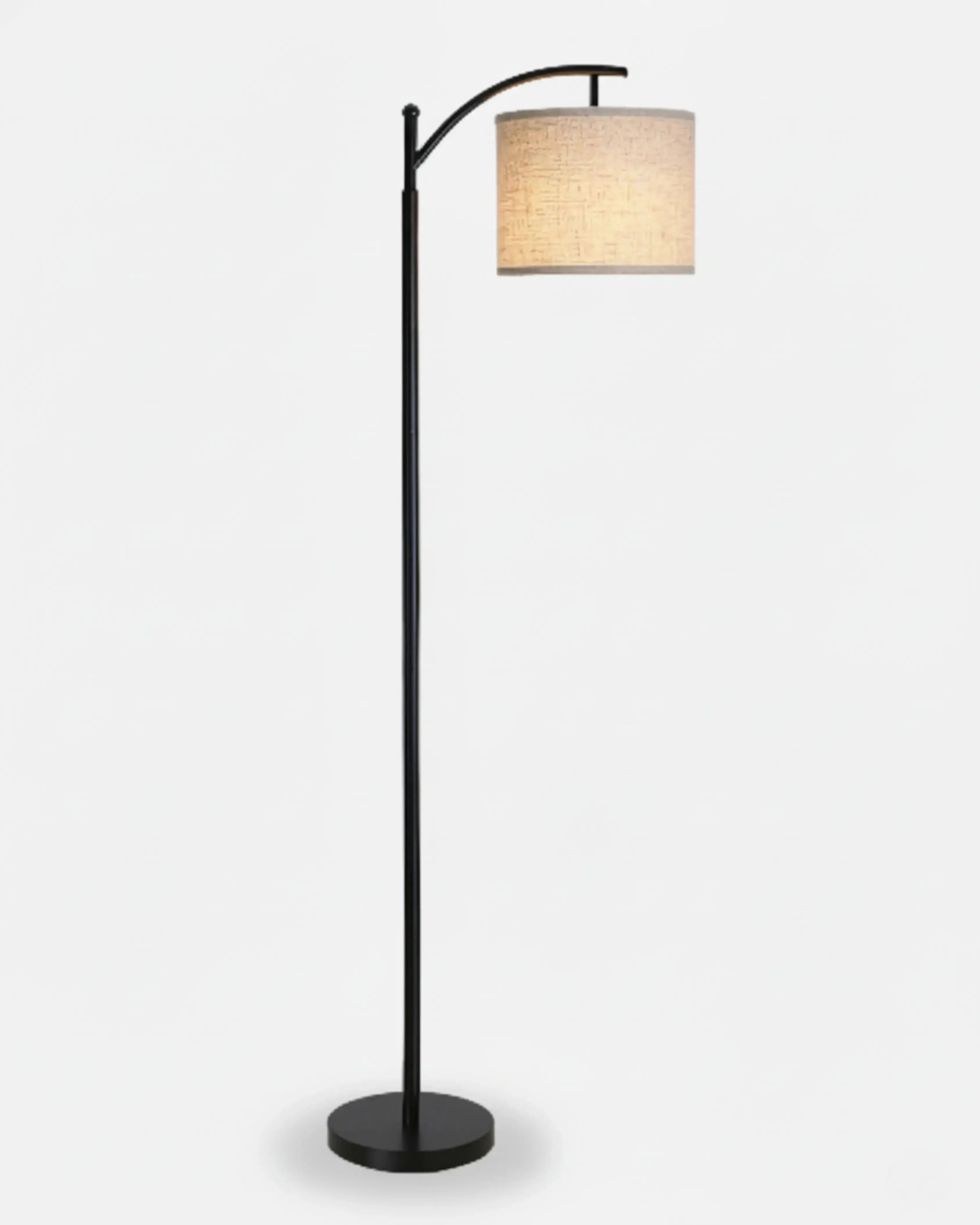 Floor Lamp Arched Fabric Shade | Liri