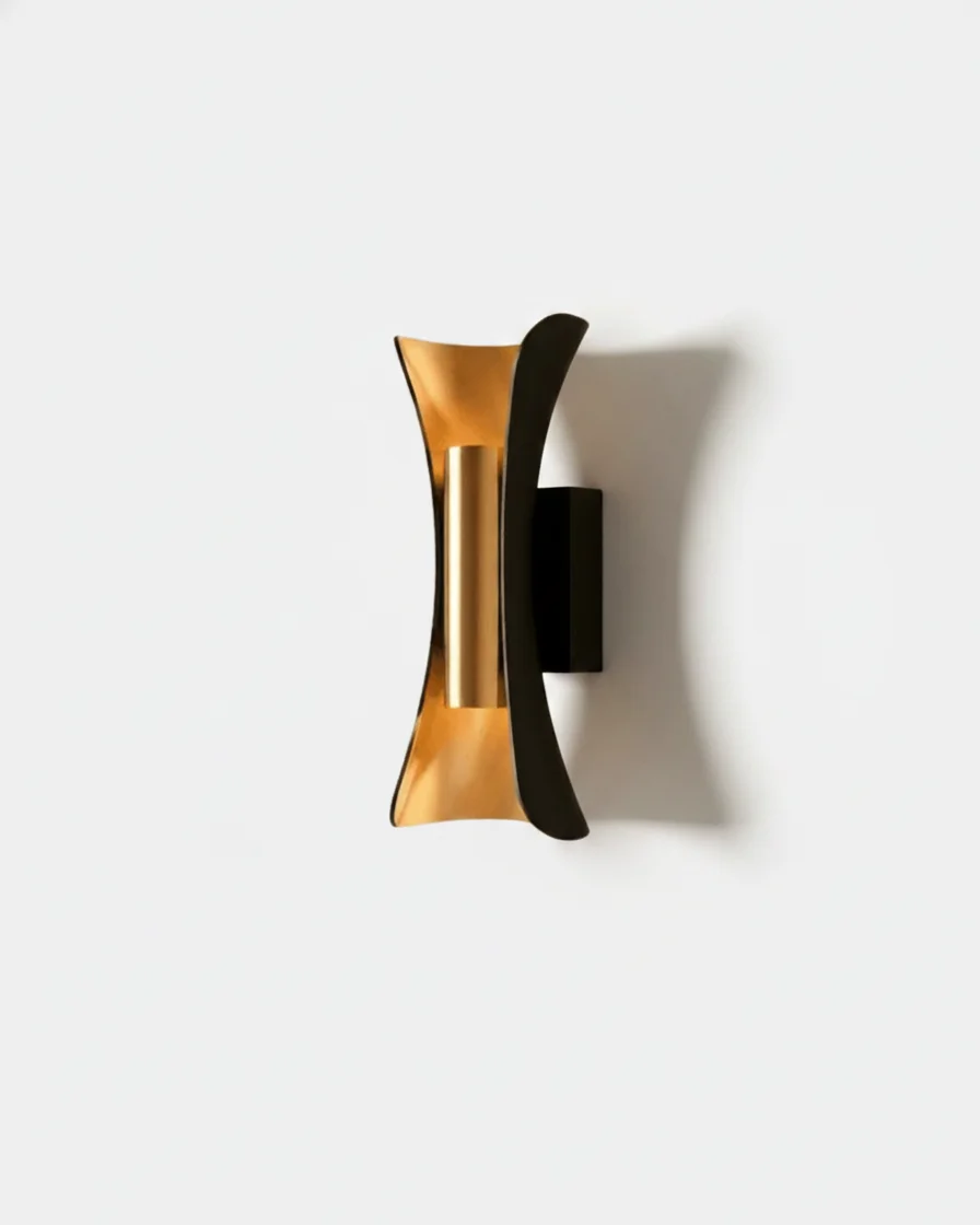 Outdoor Wall Light Aluminum Hourglass | Hugel