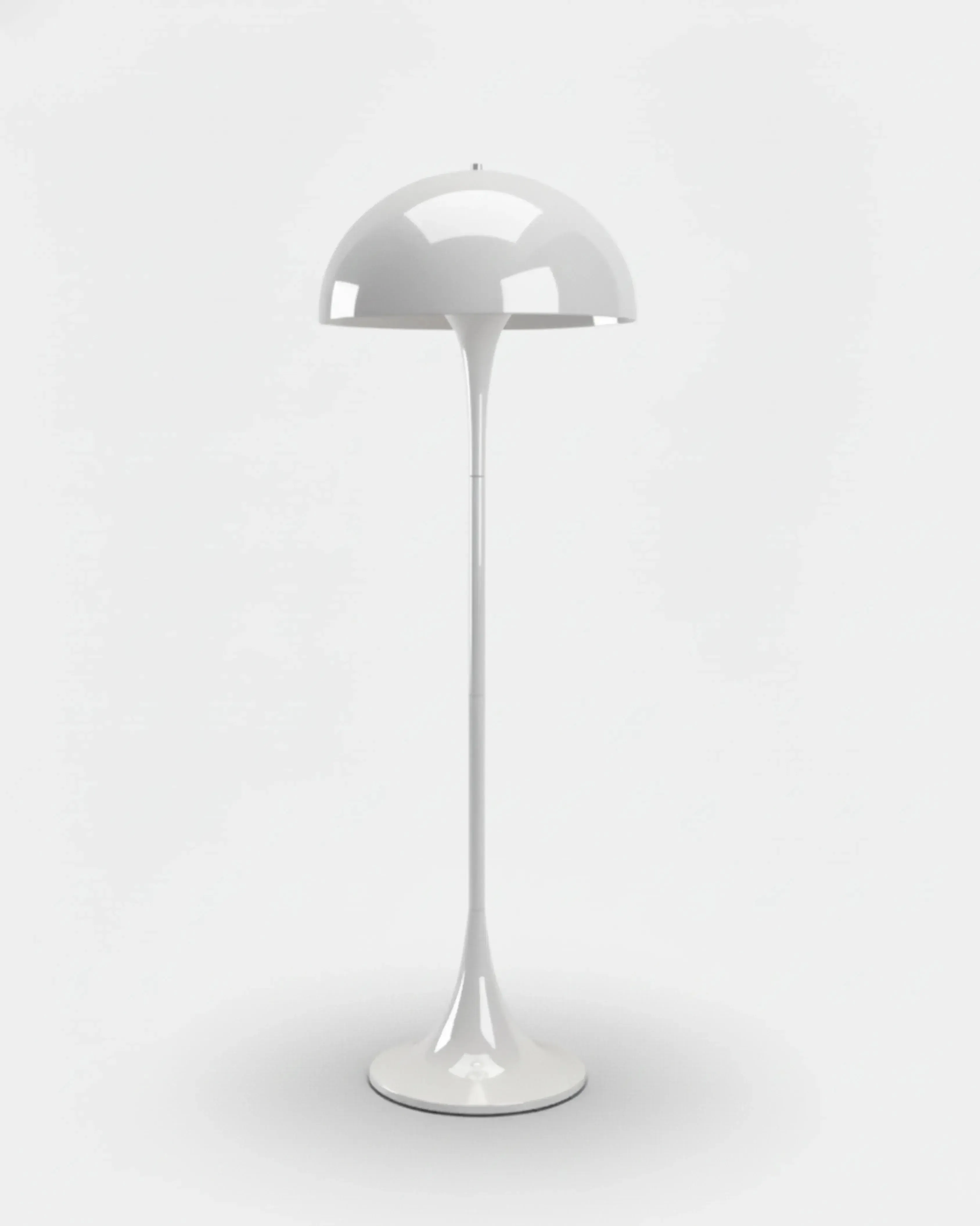 Floor Lamp Brushed Metal Minimalist | Olen