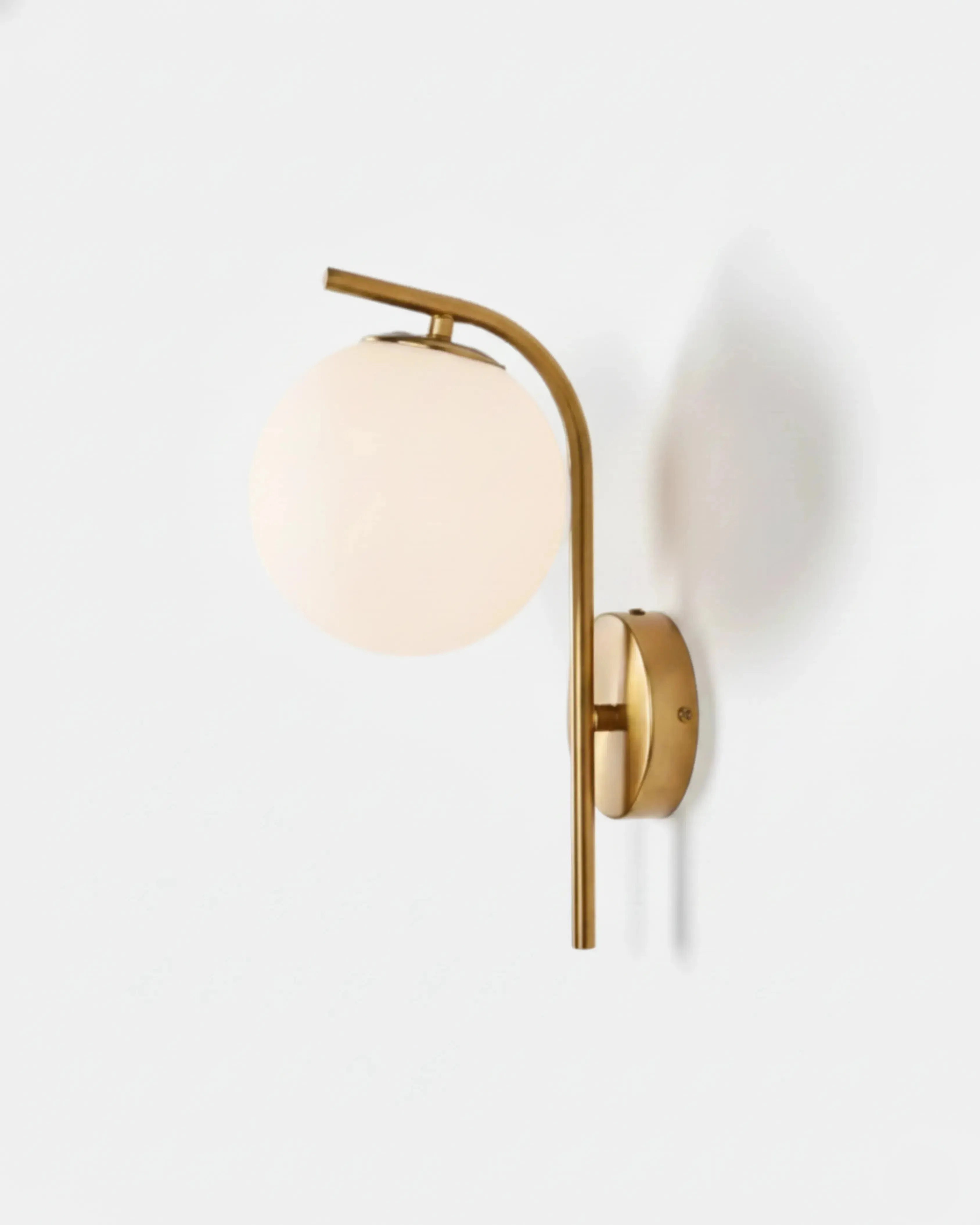 Wall Sconce Frosted Glass Globe | Eren