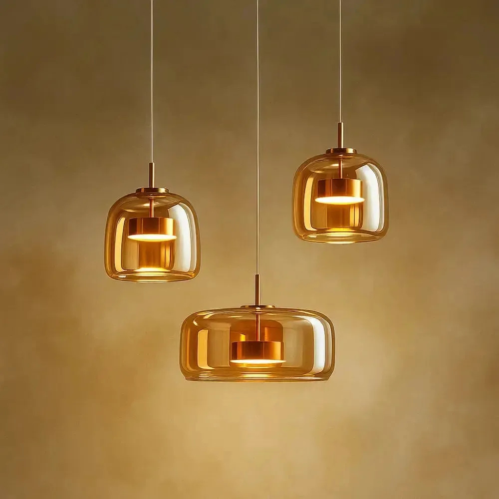 Pendant Light Glass Modern Shade | Ombrelle