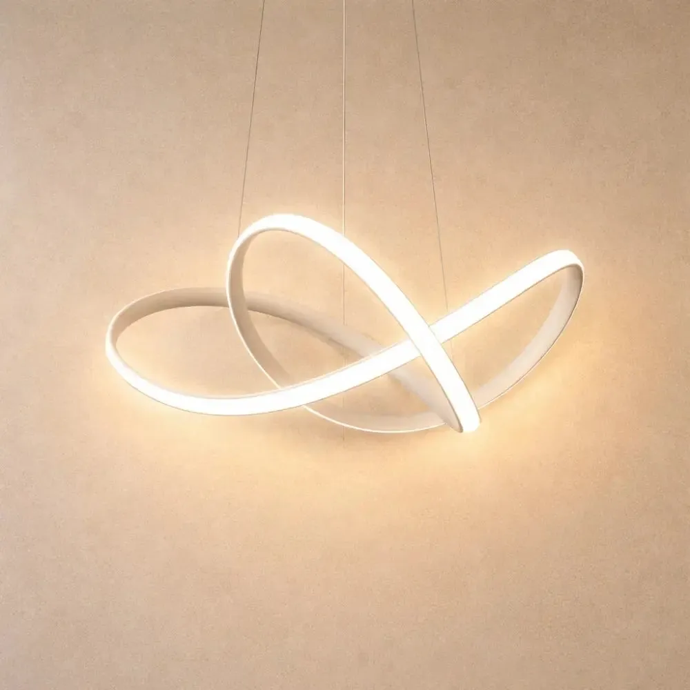 Pendant Light Sculptural Ribbon | Elyse