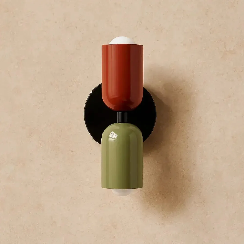 Wall Sconce Metal Nordic Macaron | Luméo
