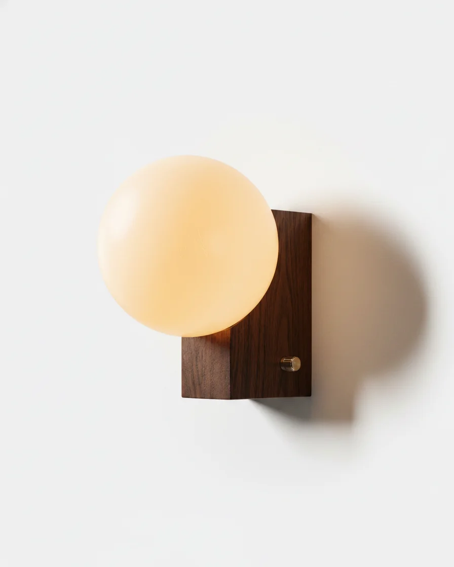 Wall Sconce Glass Globe | Enza