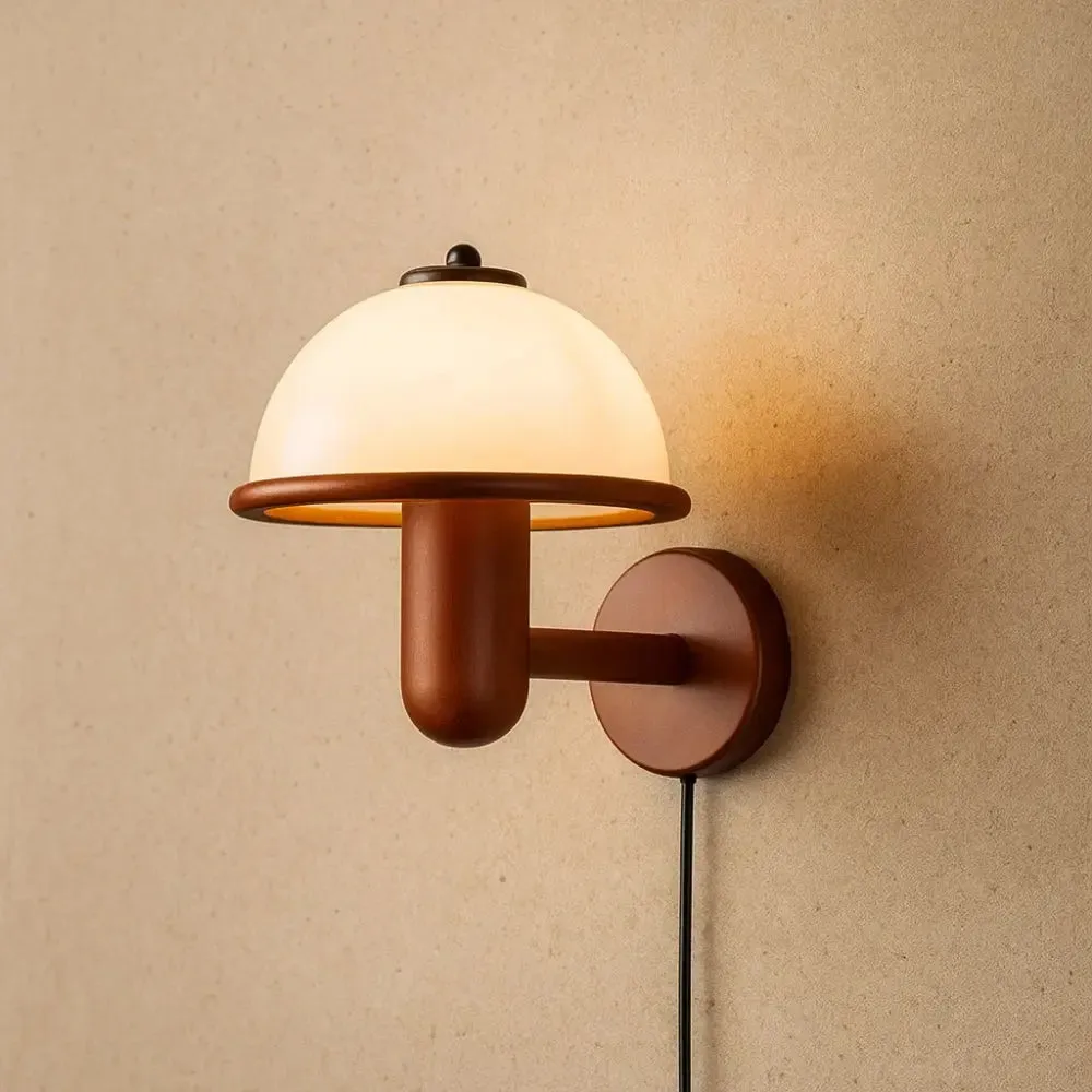 Wall Sconce Wood Mushroom | Fungalis