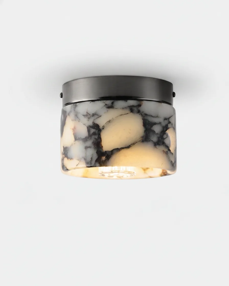 Ceiling Light Marble Cylinder | Anxi