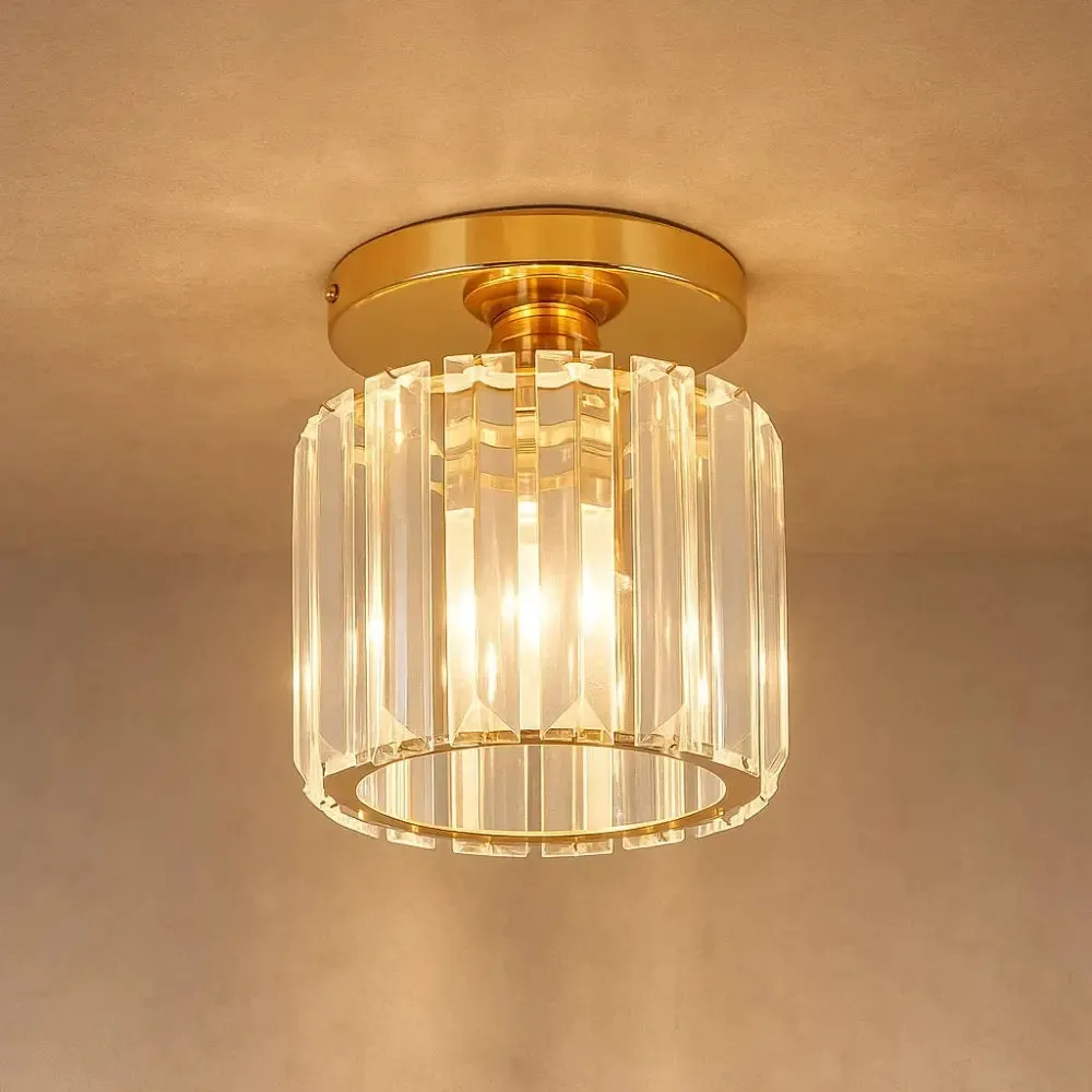 Pendant Light Glass Crystalline Glow | Lumis