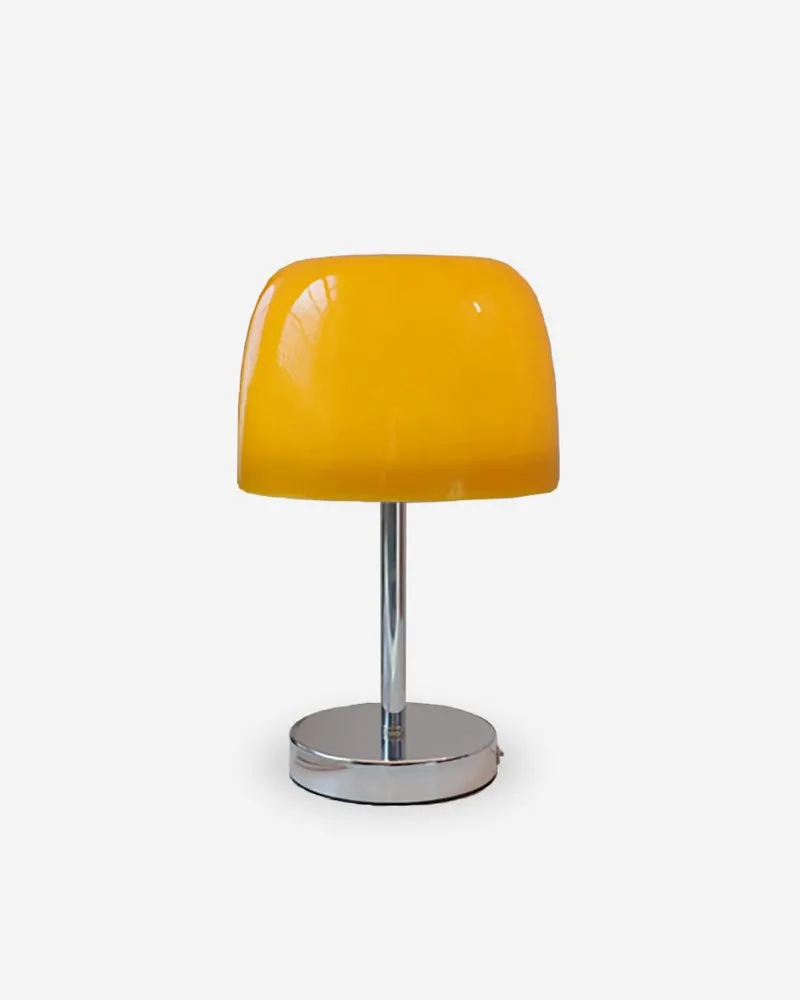 Table Lamp Glass Dome with Chrome Base | Rangu