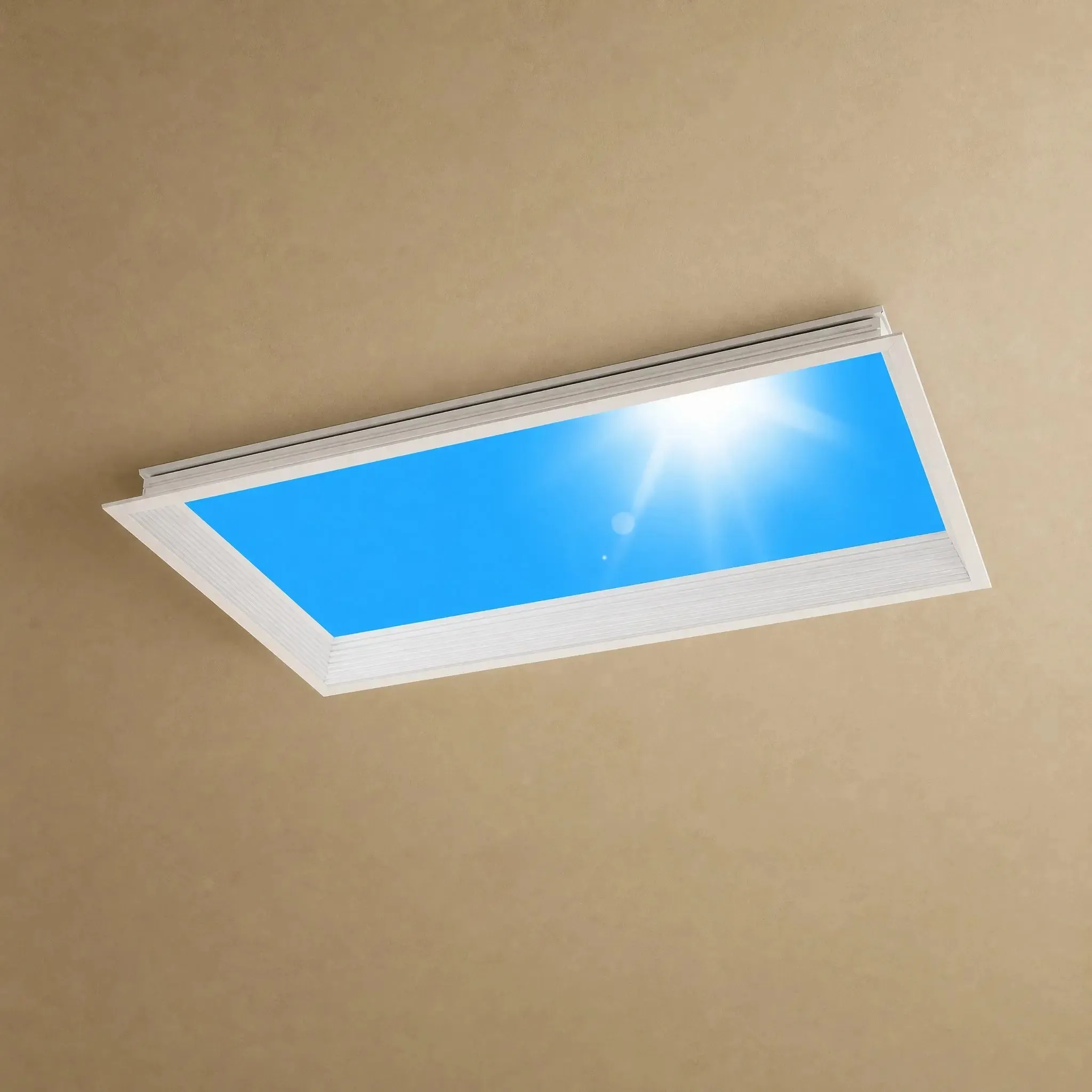 Ceiling Light Aluminum Blue Sky Skylight | Oculéa