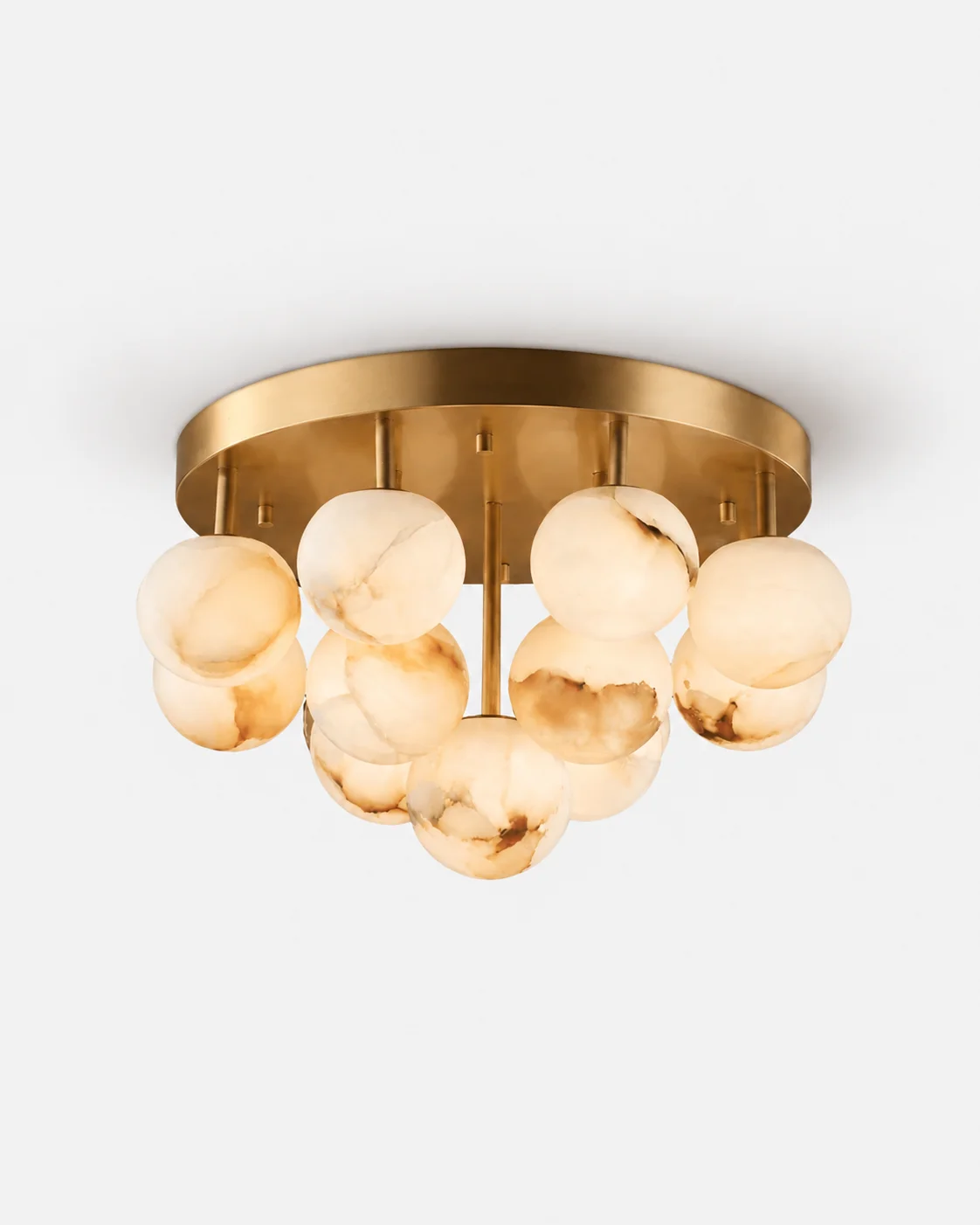 Ceiling Light Alabaster Flush Mount | Derpi