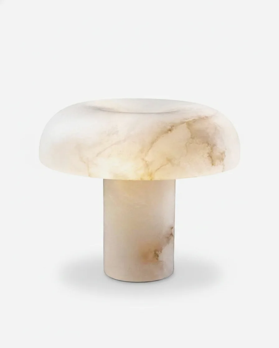 Table Lamp Alabaster Mushroom | Izo