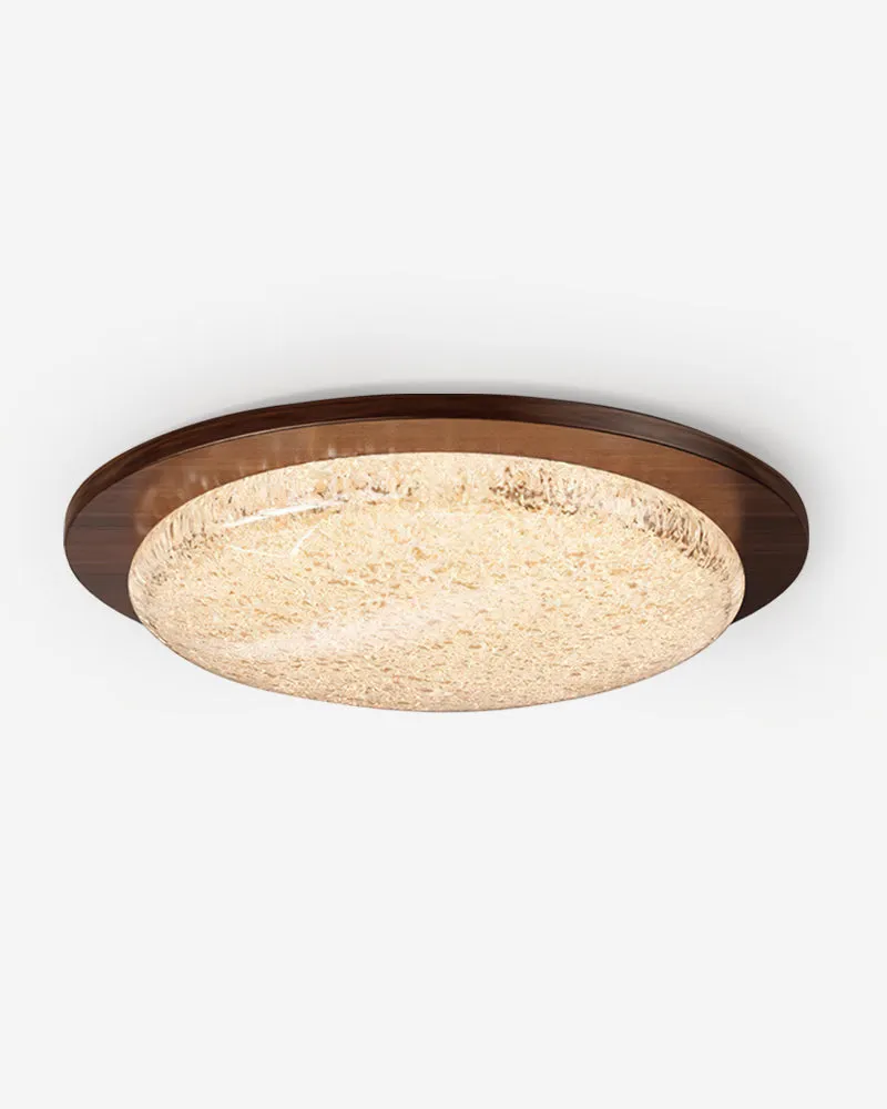 Ceiling Light Frosted Resin Flush Mount | Naia