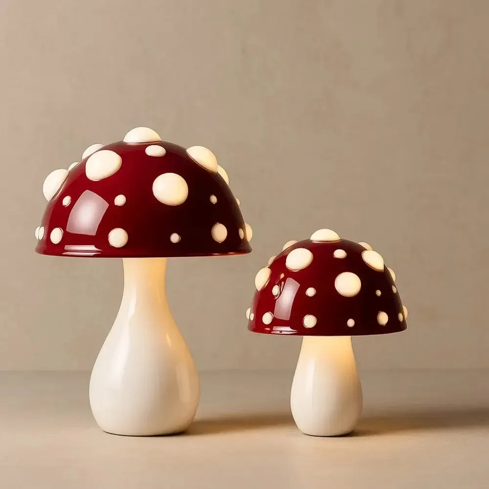 Table Lamp Mushroom Acrylic LED | Fuara