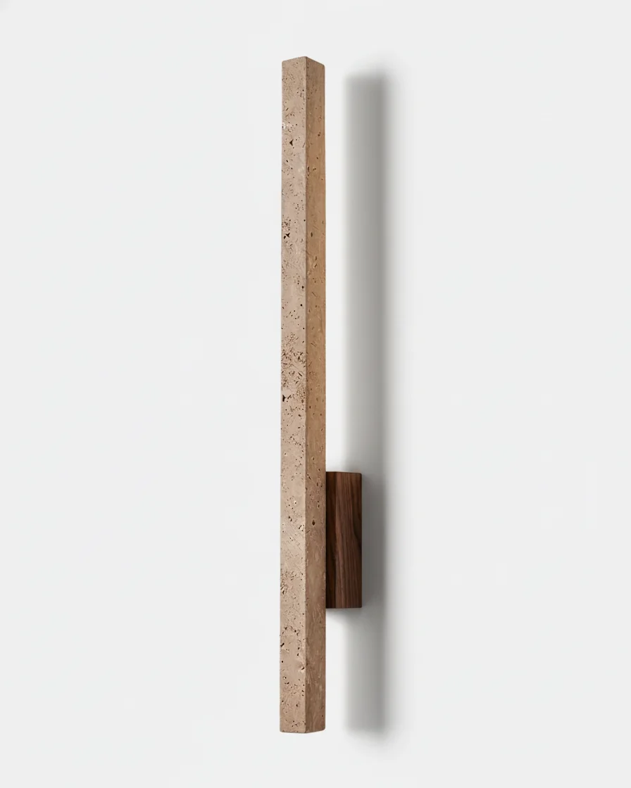 Wall Sconce Travertine Linear | Anka