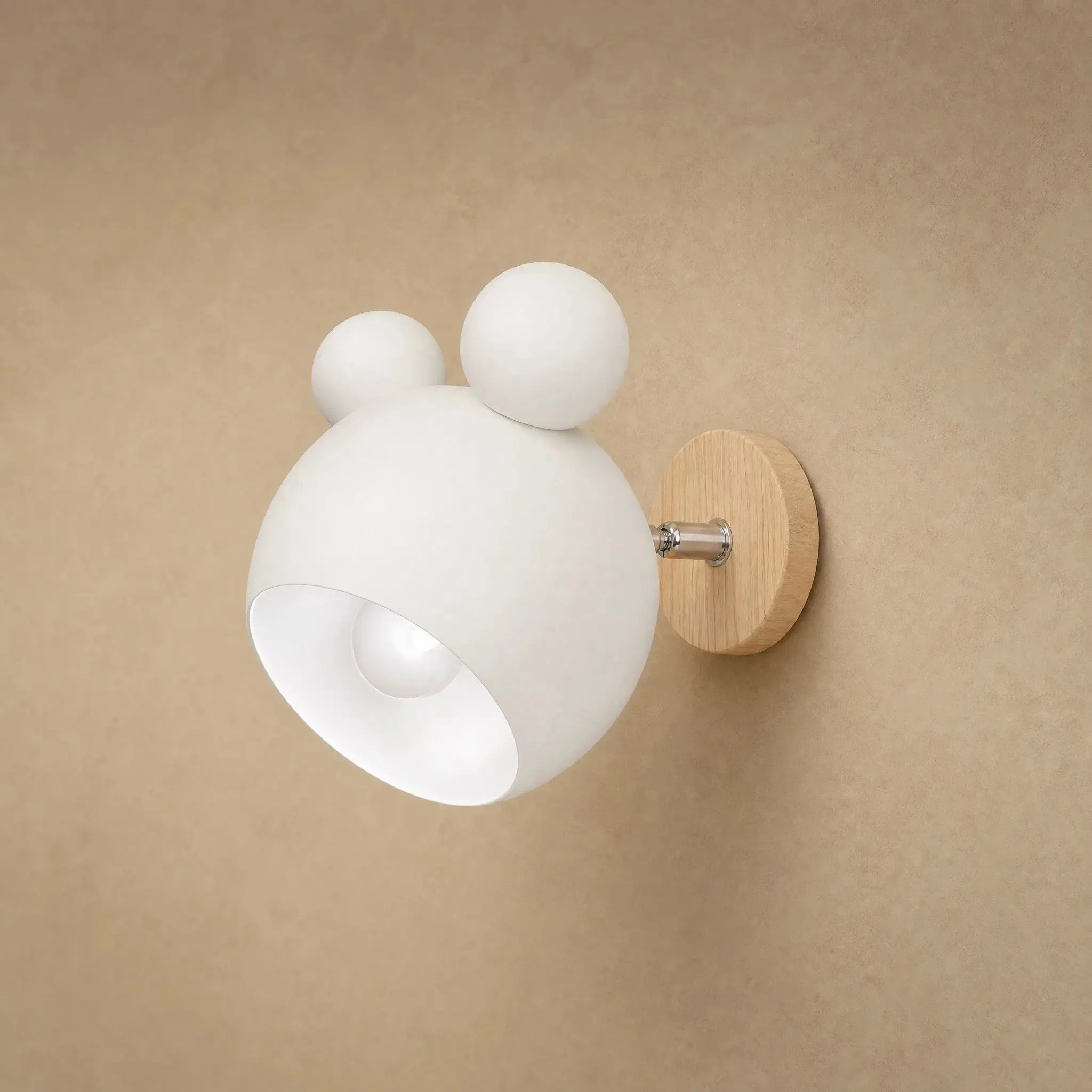 Wall Sconce Metal and Wood with Switch | Nemuria