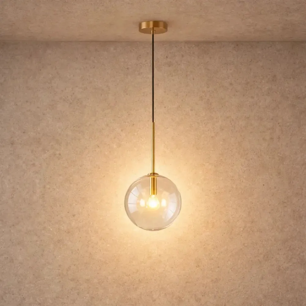 Pendant Light Glass Sphere | Vaelorn