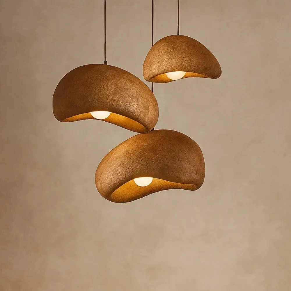 Pendant Light Resin Japandi Cloud | Akira