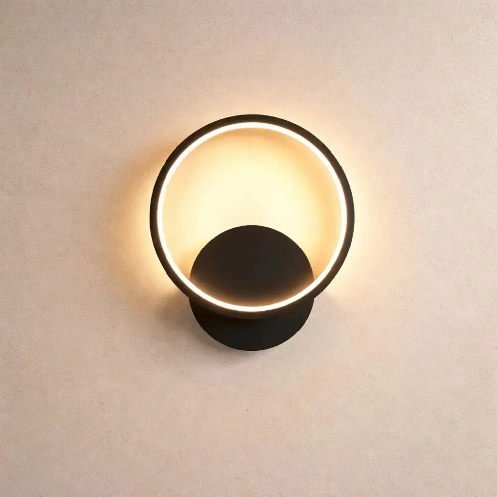 Wall Sconce Aluminum Two-Tone Halo | Obscura