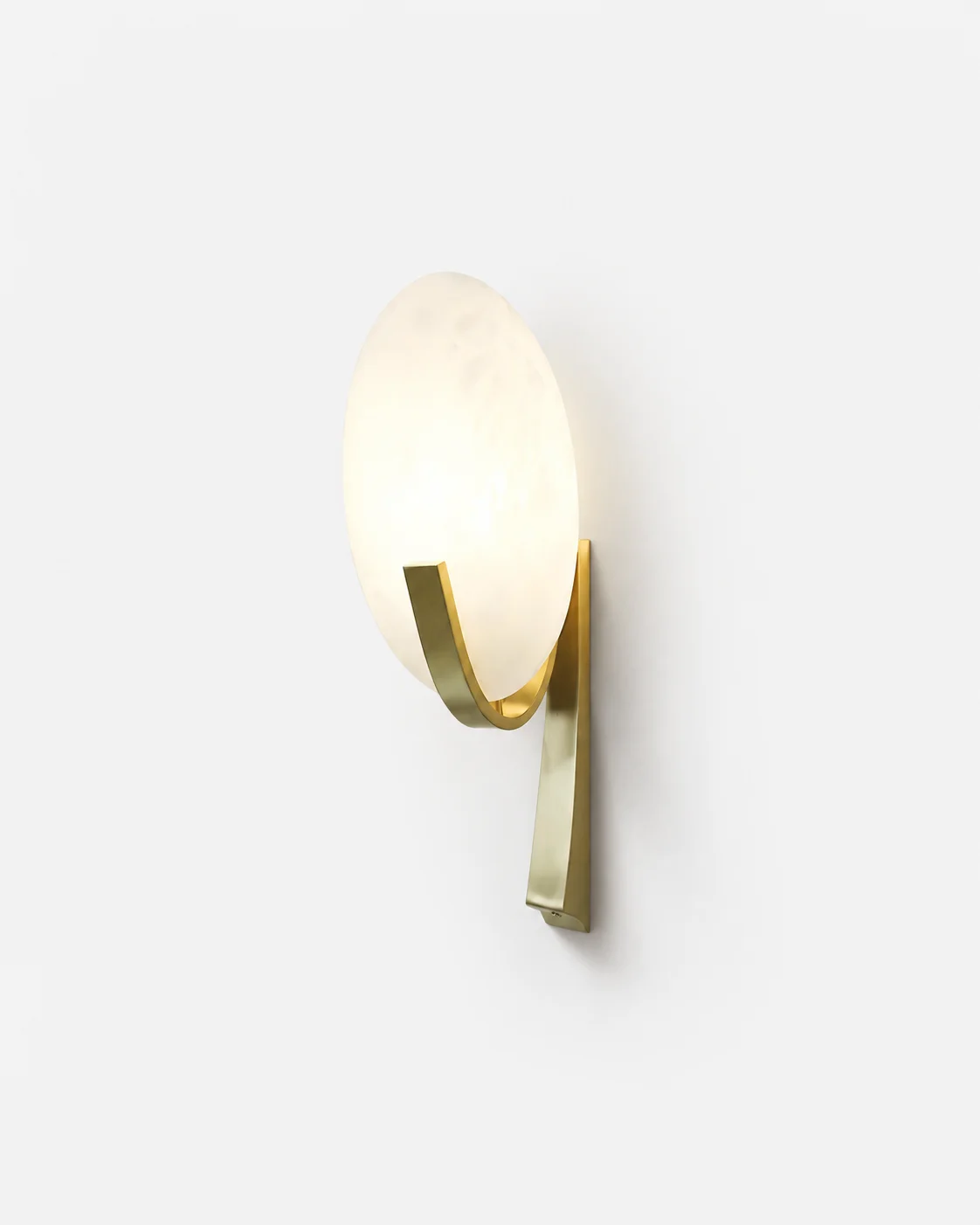 Wall Sconce Alabaster Disc | Calna