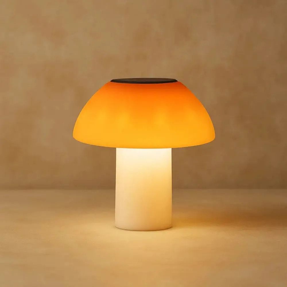 Solar Garden Light Mushroom Lamp | Mycelya