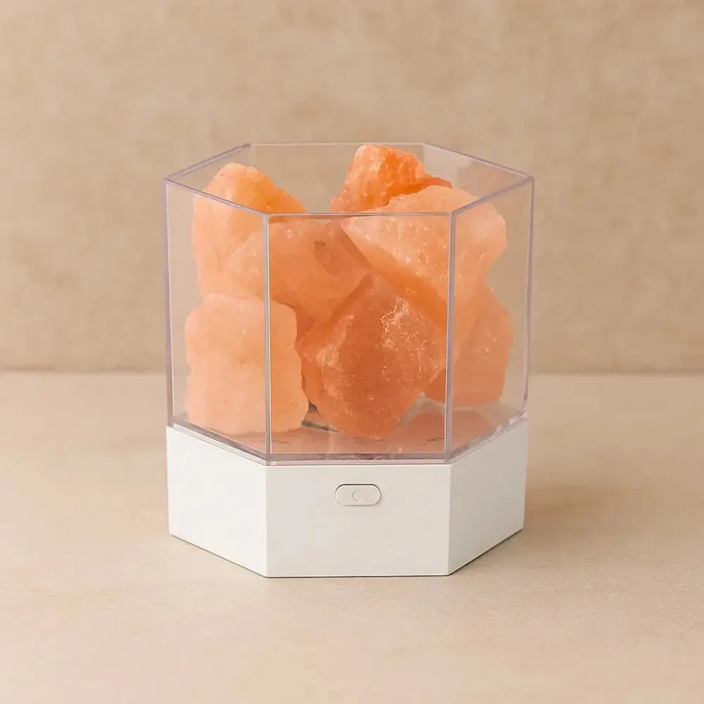 Table Lamp Salt Crystal | Solara