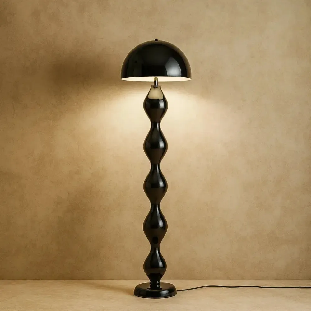 Floor Lamp Metal Scandinavian Dome | Lysvika